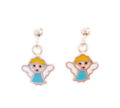 Picture of BLUE&WHITE ANGEL BALLSTUDS
